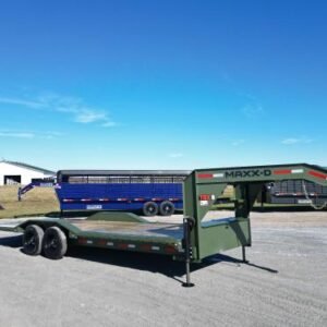 24' x 102" MAXXD Gooseneck Channel Power Tilt Trailer – 16K Rated
