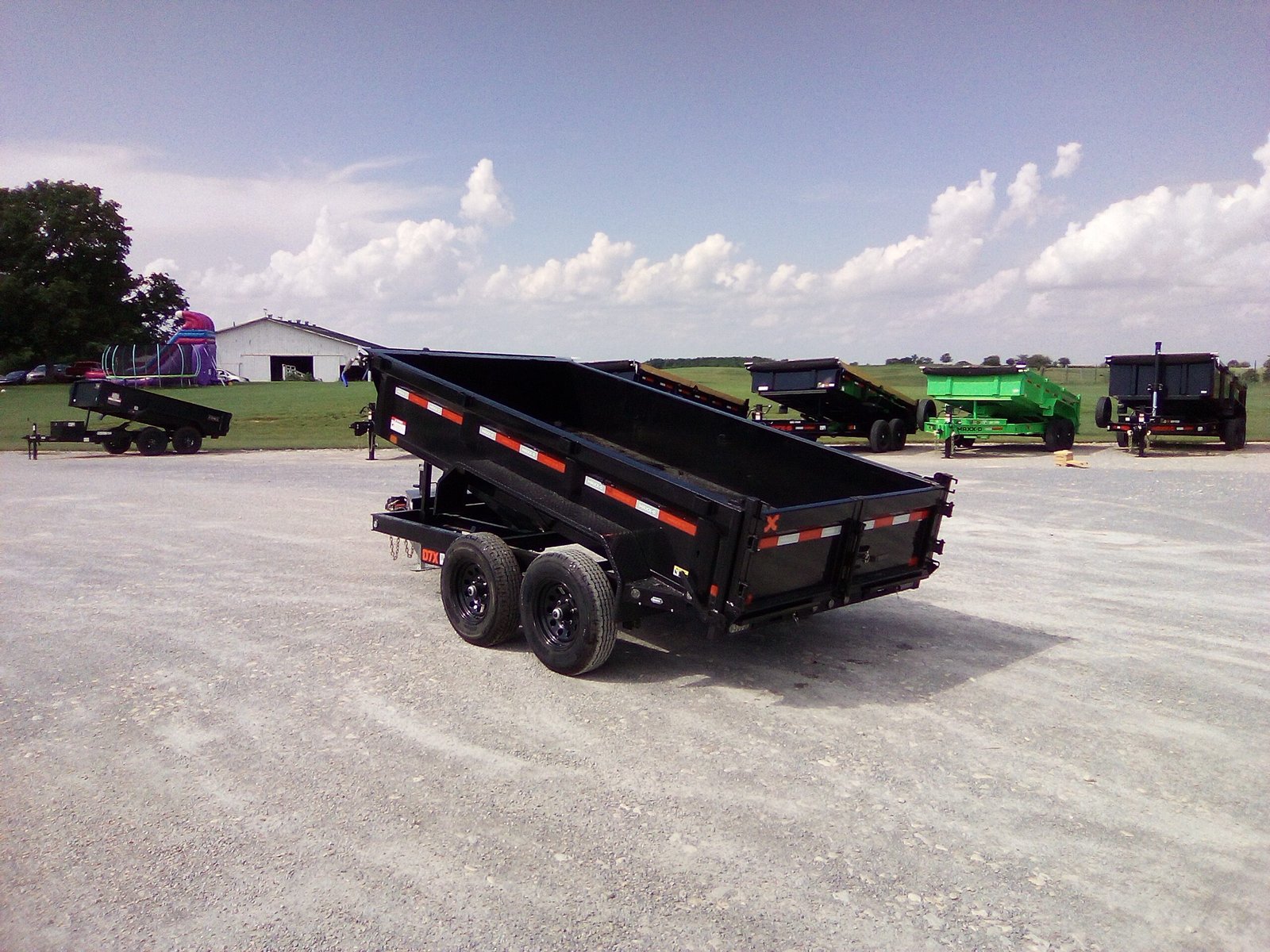 12' x 72" MAXXD D7X Dump Trailer – 9,990 LB Rated