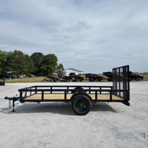 6x12 Single Axle Utility Trailer