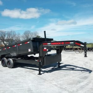 2026 MAXX‑D 16' x 83" – 14K Gooseneck Telescoping Dump