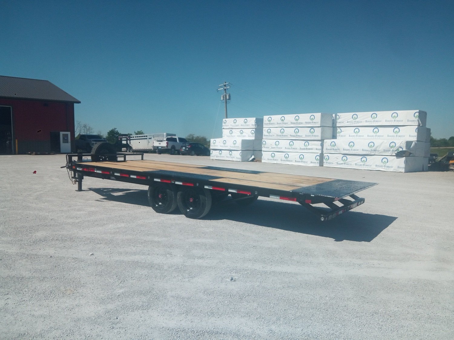 22' x 102" Power Tilt Deckover Trailer – 14K Rated - Image 5
