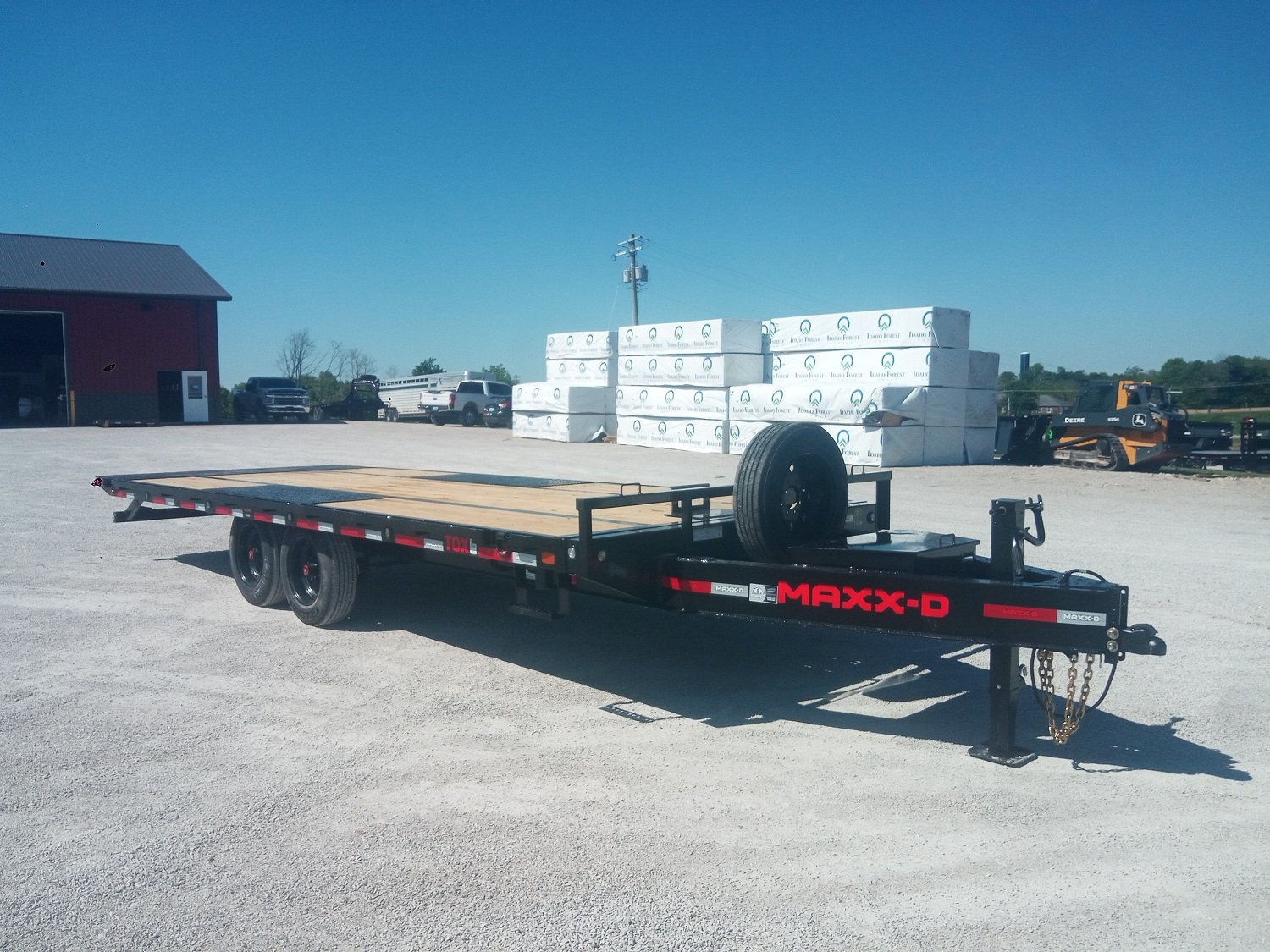 22' x 102" Power Tilt Deckover Trailer – 14K Rated - Image 3
