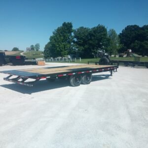 22' x 102" Power Tilt Deckover Trailer – 14K Rated